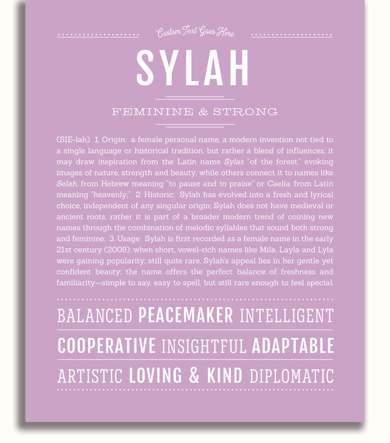 Frame Options | Lilac | White Frame, Matted