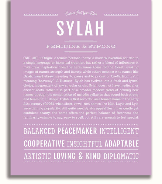 Frame Options | Lilac | White Frame, Matted