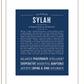 Sylah | Name Art Print