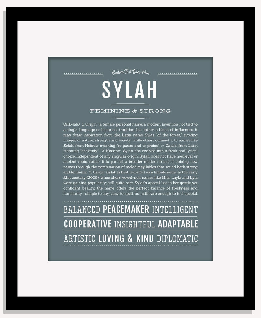 Sylah | Name Art Print