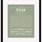 Sylah | Name Art Print