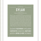 Sylah | Name Art Print