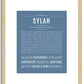 Sylah | Name Art Print