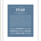 Sylah | Name Art Print