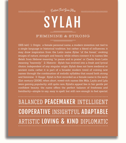 Frame Options | Terra Cotta | White Frame, Matted