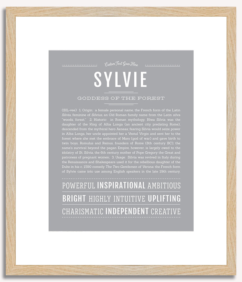 Sylvie | Name Art Print