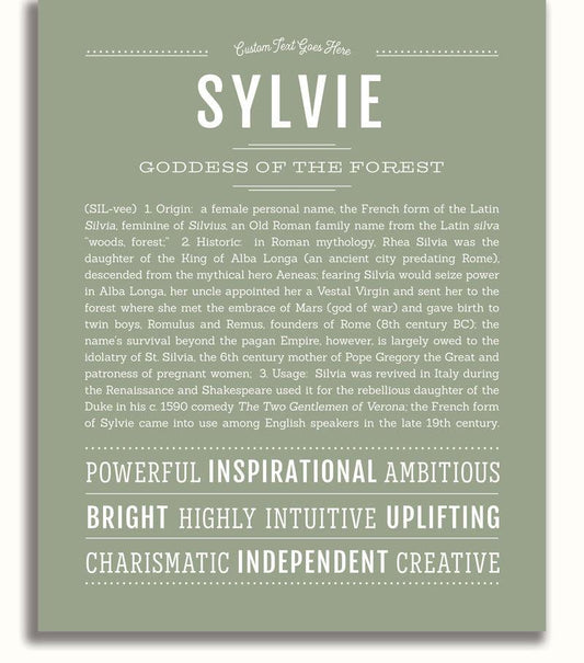 Frame Options | Sage | No Frame