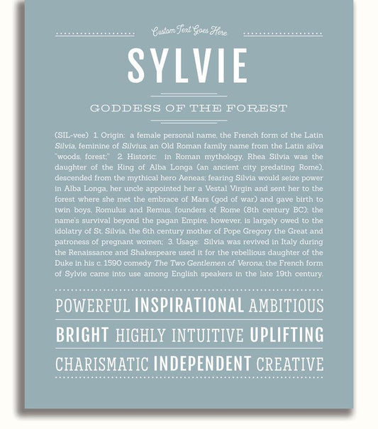 Frame Options | Powder Blue | No Frame