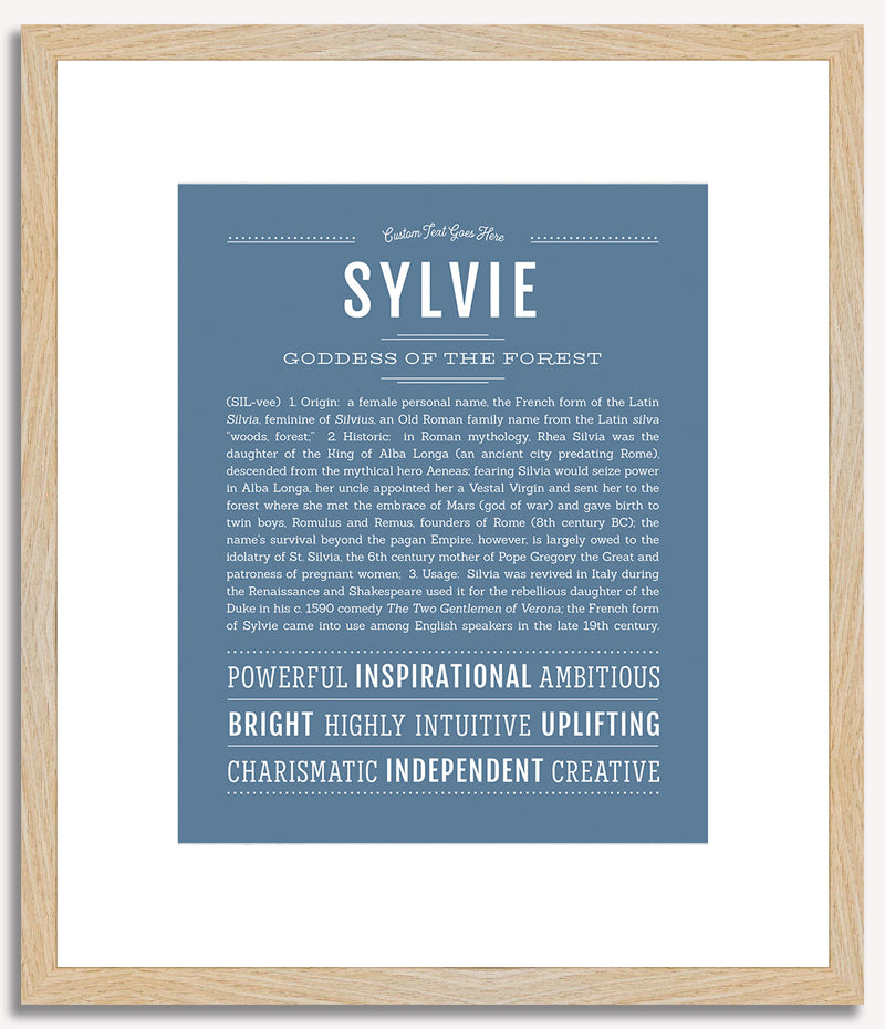 Sylvie | Name Art Print