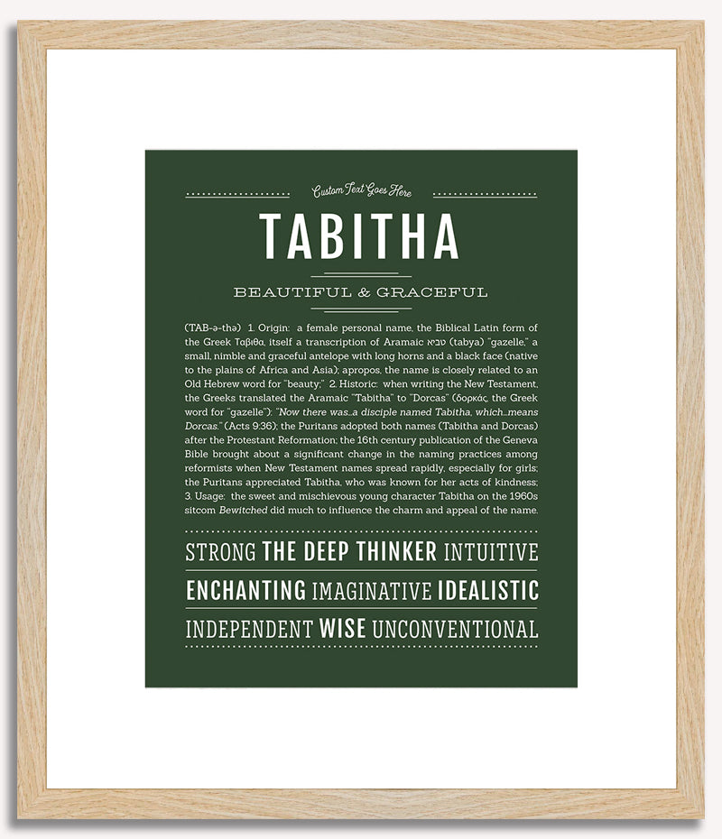 Tabitha | Name Art Print