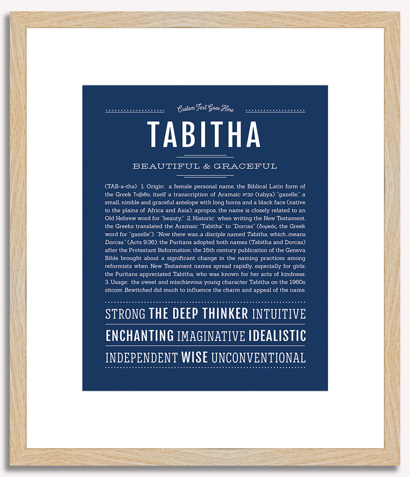 Tabitha | Name Art Print