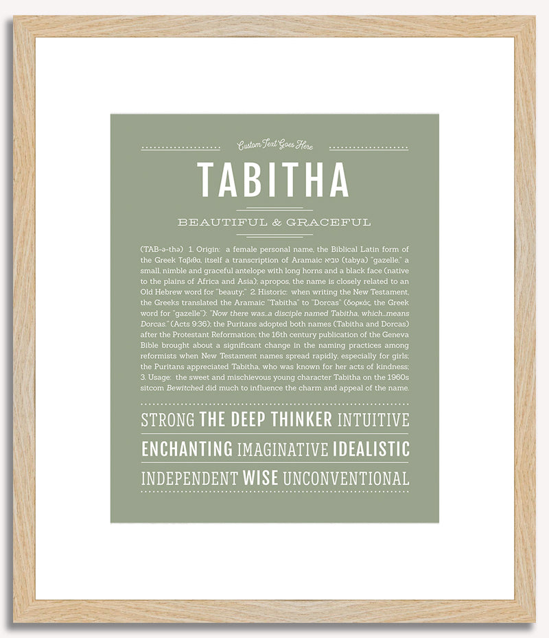 Tabitha | Name Art Print