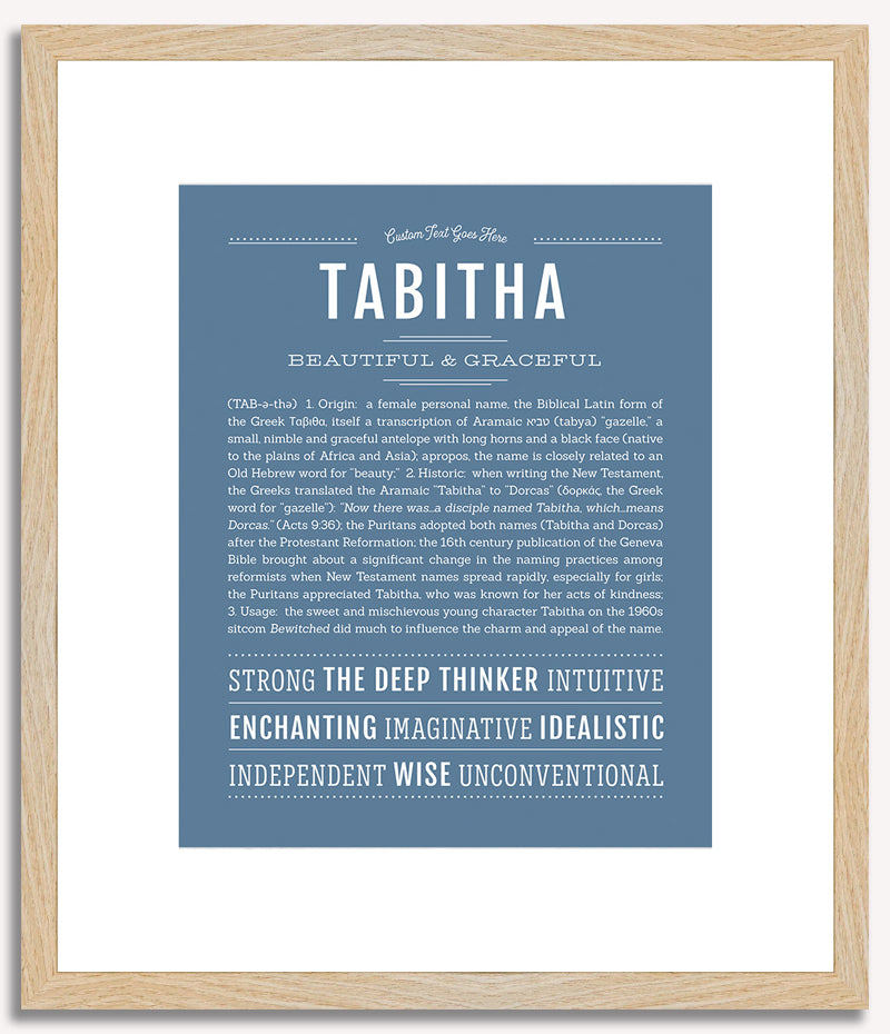 Tabitha | Name Art Print