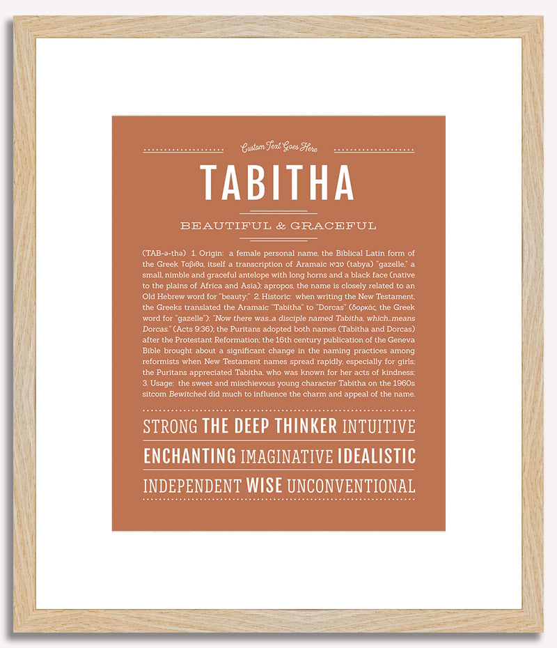 Tabitha | Name Art Print