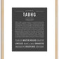 Tadhg | Name Art Print