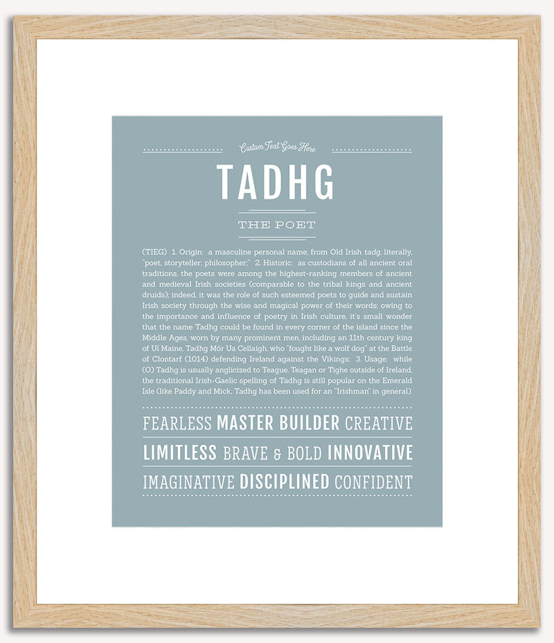 Tadhg | Name Art Print