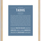 Tadhg | Name Art Print