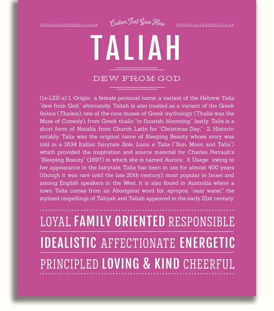 Frame Options | Dark Pink | No Frame