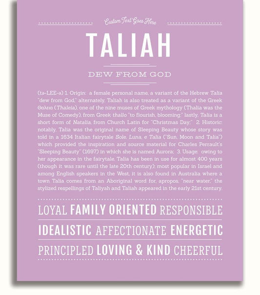 Frame Options | Lilac | No Frame