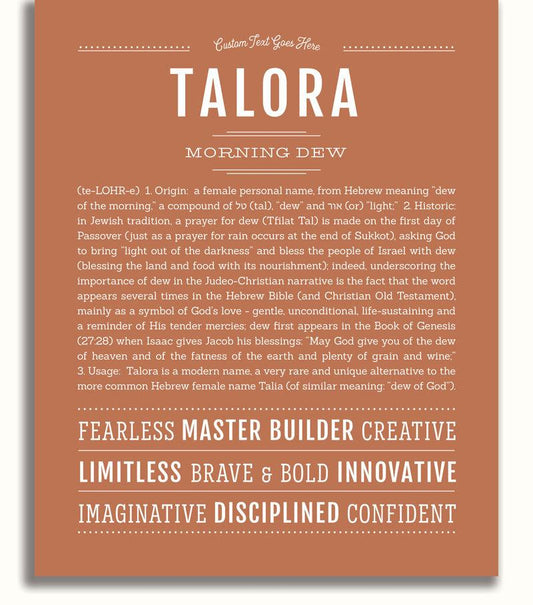 Frame Options | Terra Cotta | No Frame