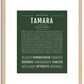 Tamara | Name Art Print