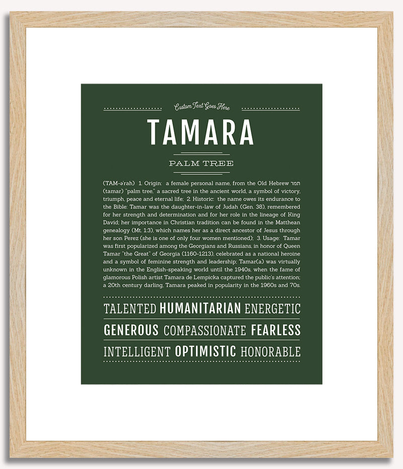 Tamara | Name Art Print