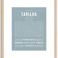 Tamara | Name Art Print