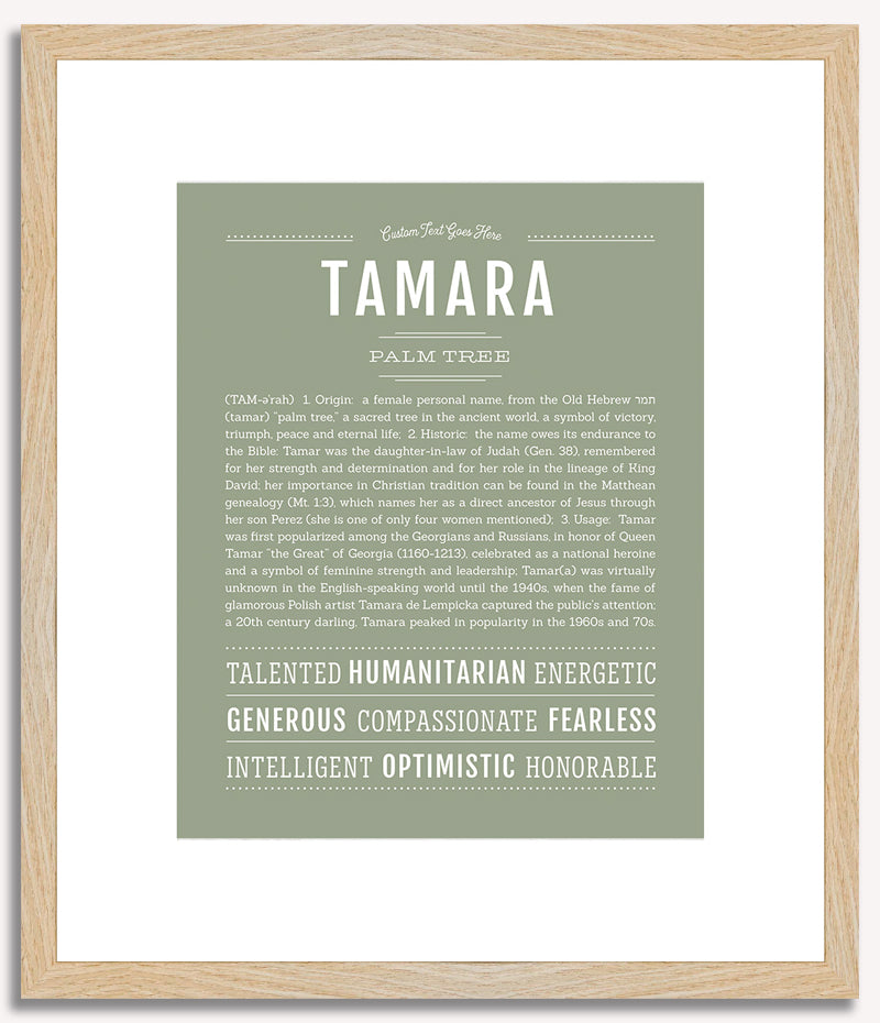 Tamara | Name Art Print