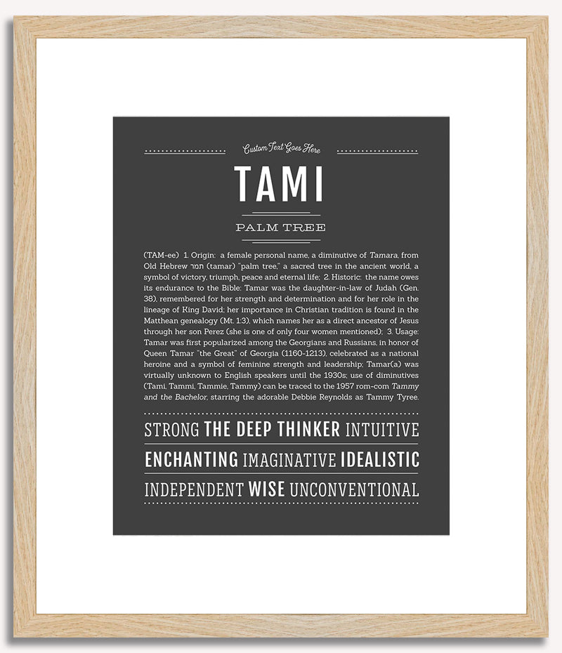 Tami | Name Art Print