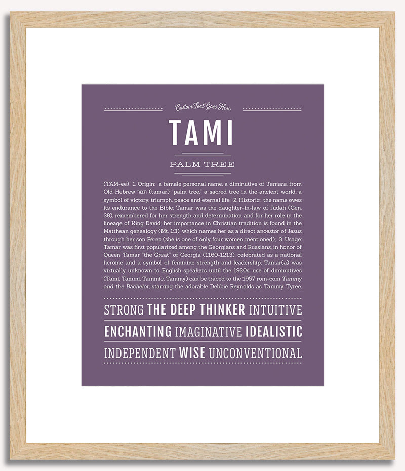 Tami | Name Art Print