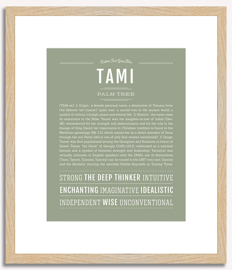 Tami | Name Art Print