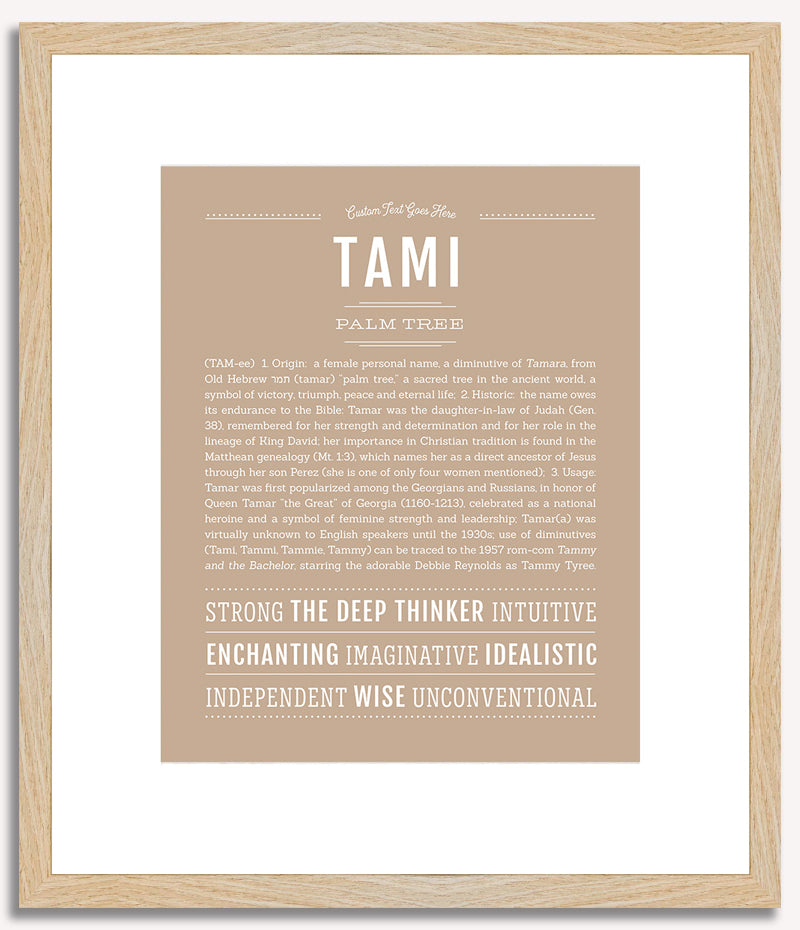 Tami | Name Art Print