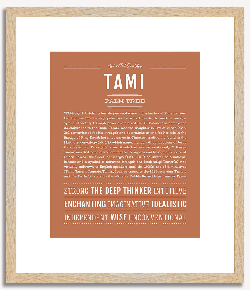 Tami | Name Art Print