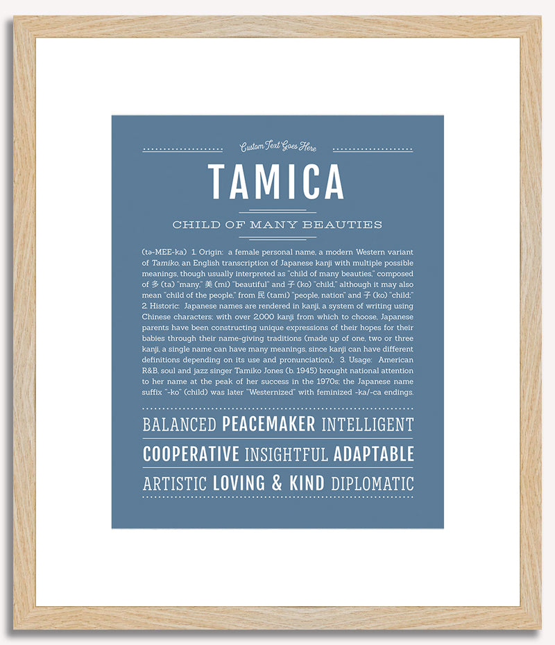 Tamica | Name Art Print