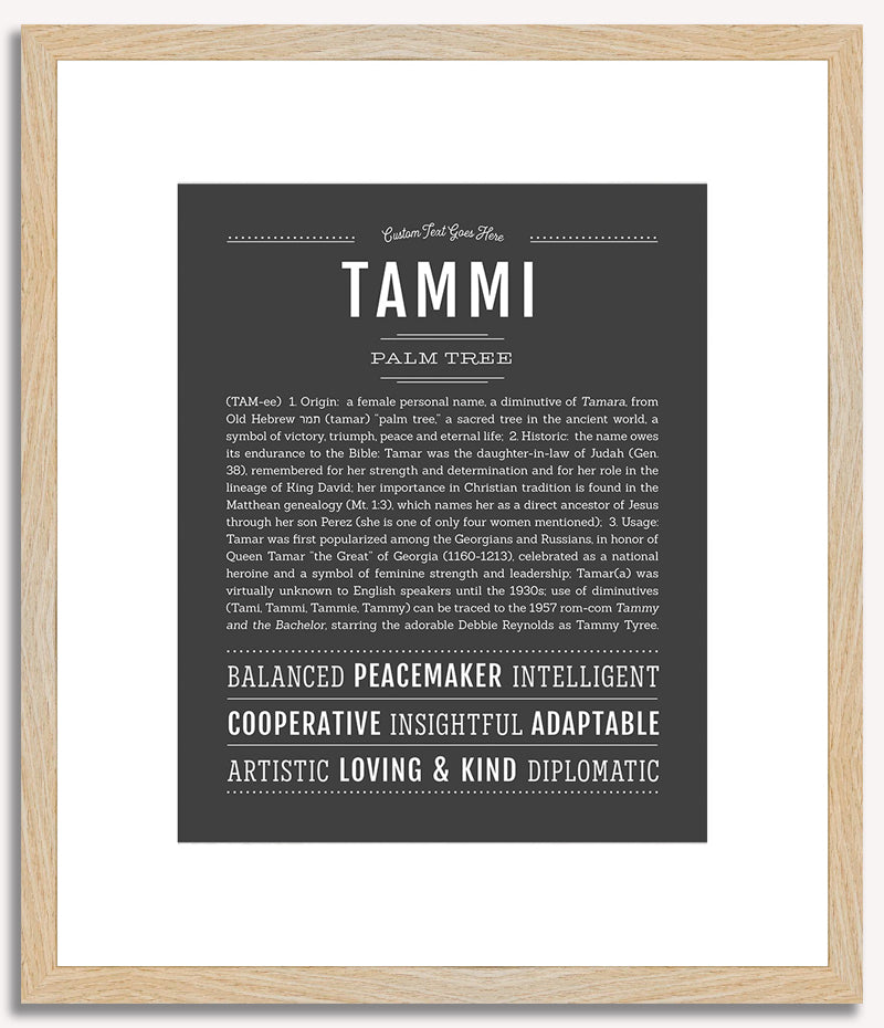 Tammi | Name Art Print