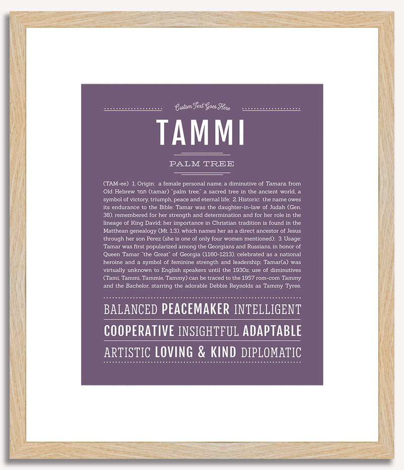 Tammi | Name Art Print