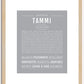 Tammi | Name Art Print