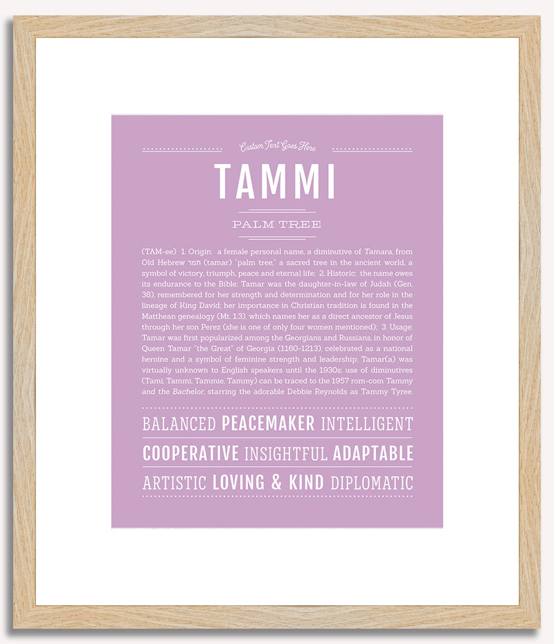 Tammi | Name Art Print