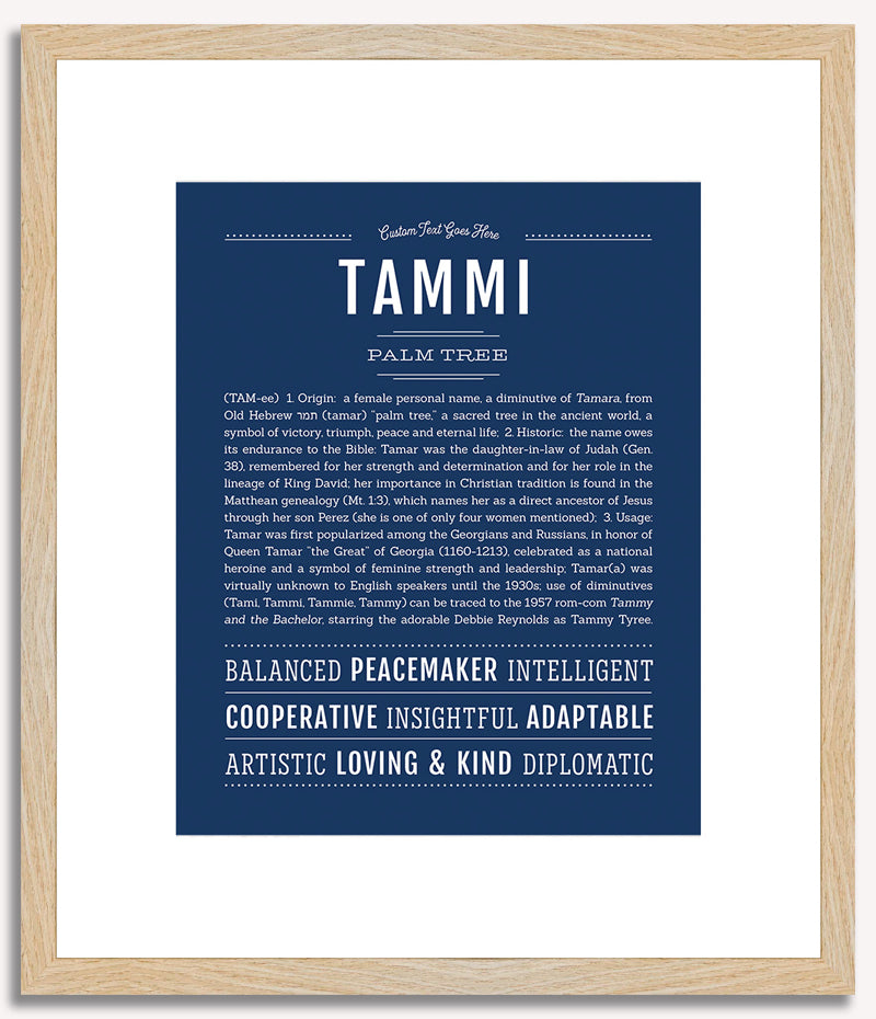 Tammi | Name Art Print