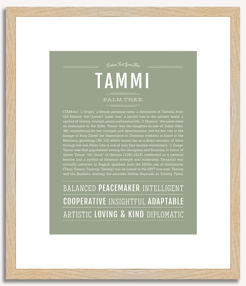 Tammi | Name Art Print