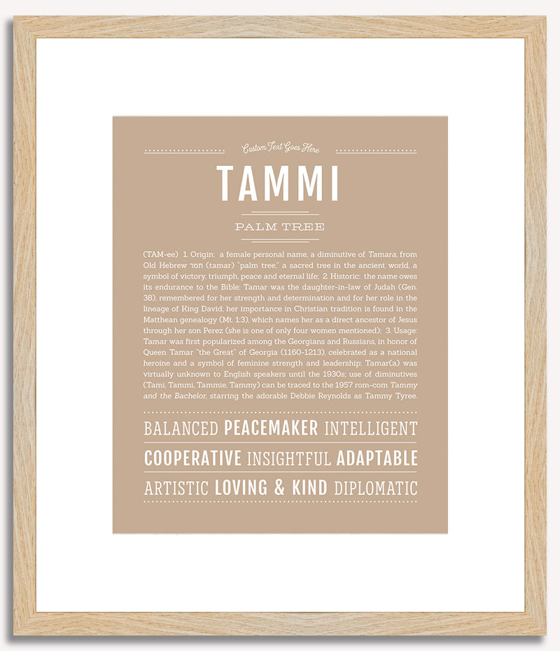 Tammi | Name Art Print