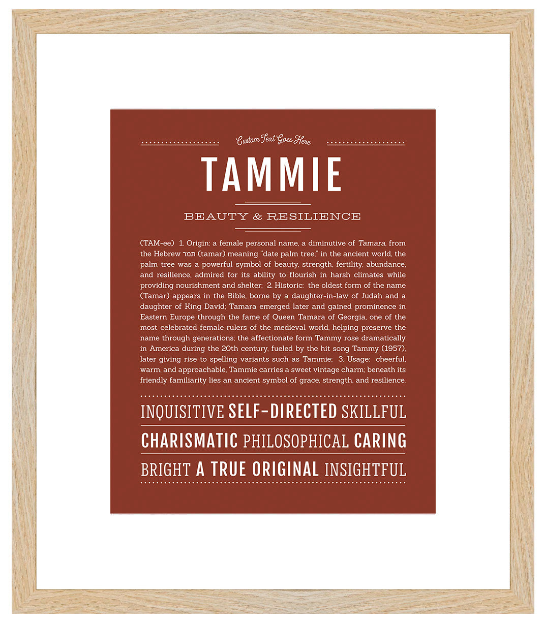 Tammie | Name Art Print