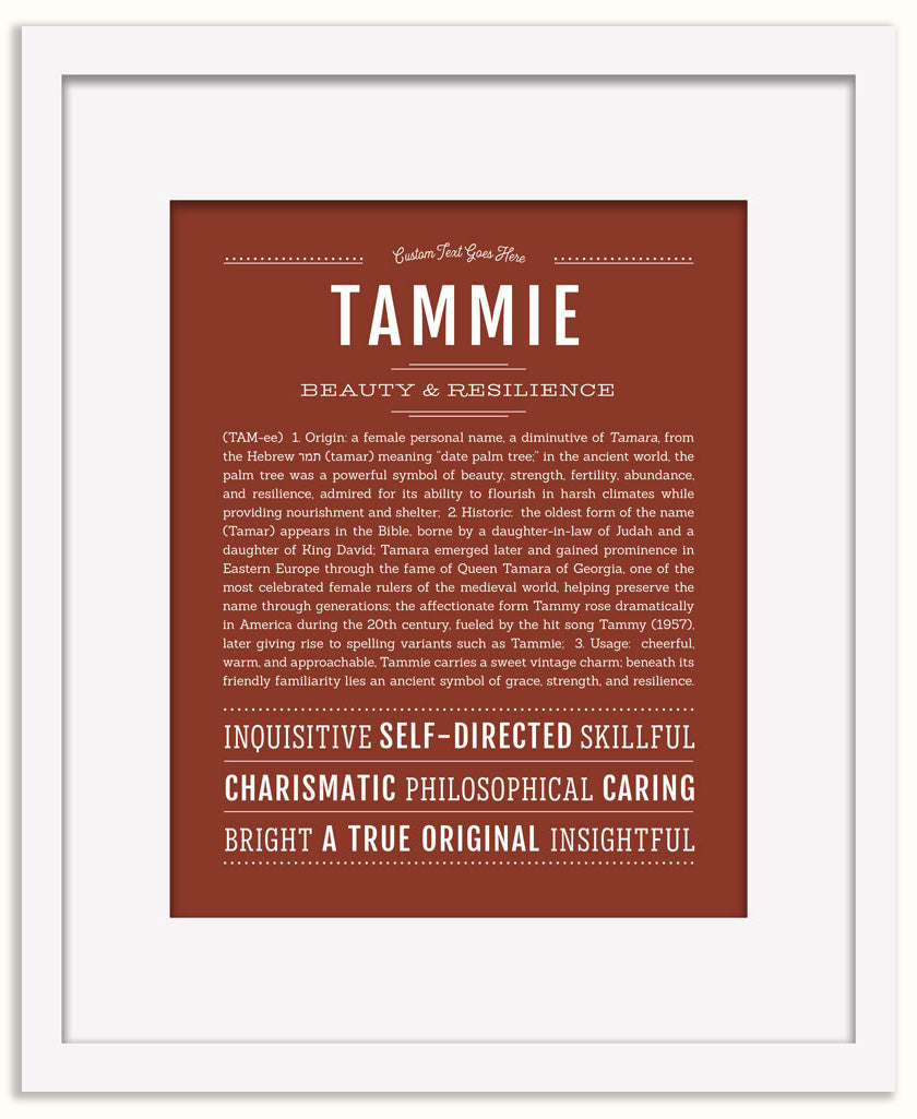 Tammie | Name Art Print