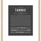 Tammie | Name Art Print