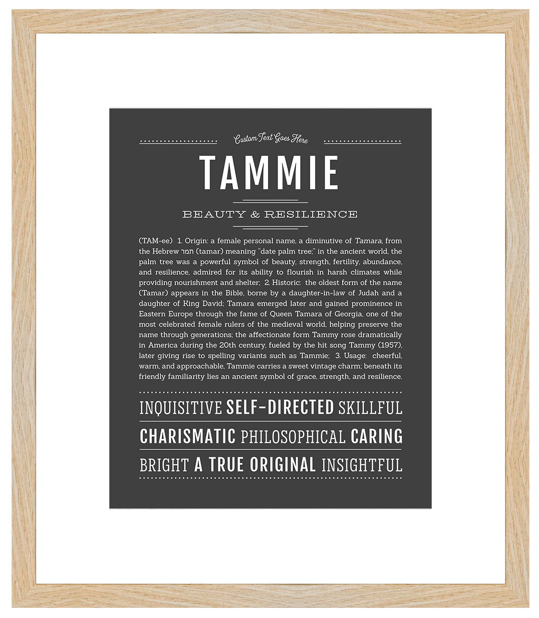 Tammie | Name Art Print