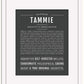 Tammie | Name Art Print