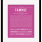 Tammie | Name Art Print