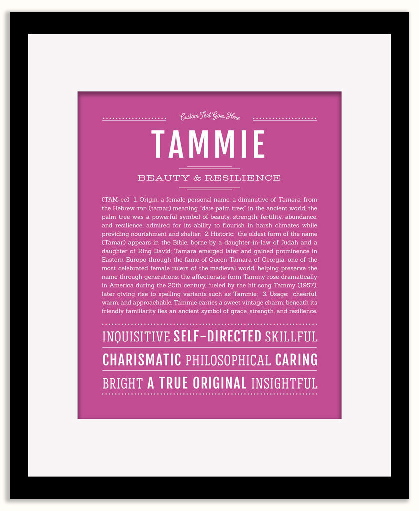 Tammie | Name Art Print
