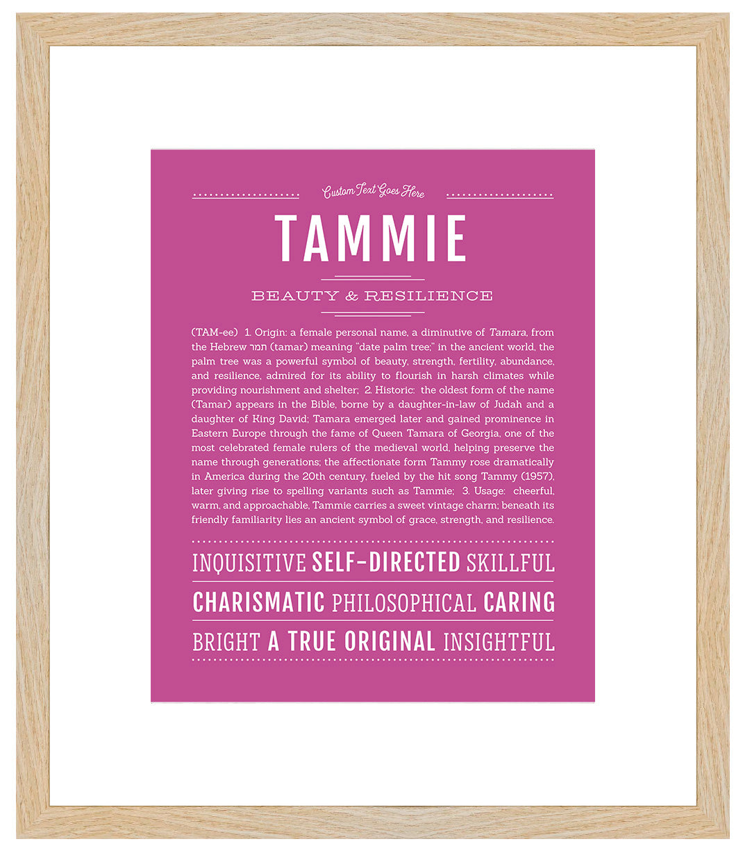 Tammie | Name Art Print