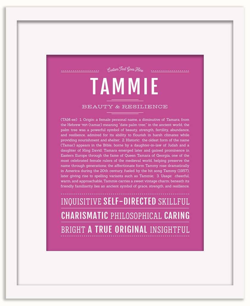 Tammie | Name Art Print